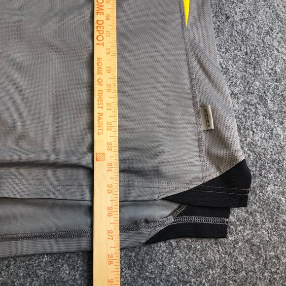 Nike Iowa Hawkeyes Shirt Mens Medium Gray Long Sleeve Y2K Vintage Elbow Patches - Picture 5 of 12